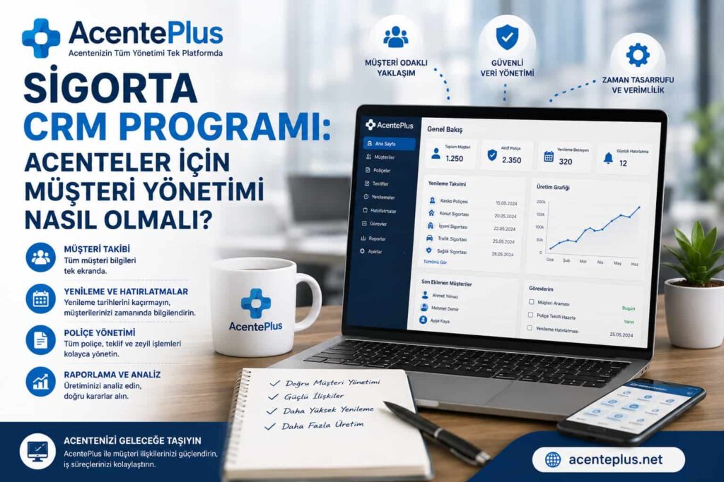 Sigorta CRM Programı