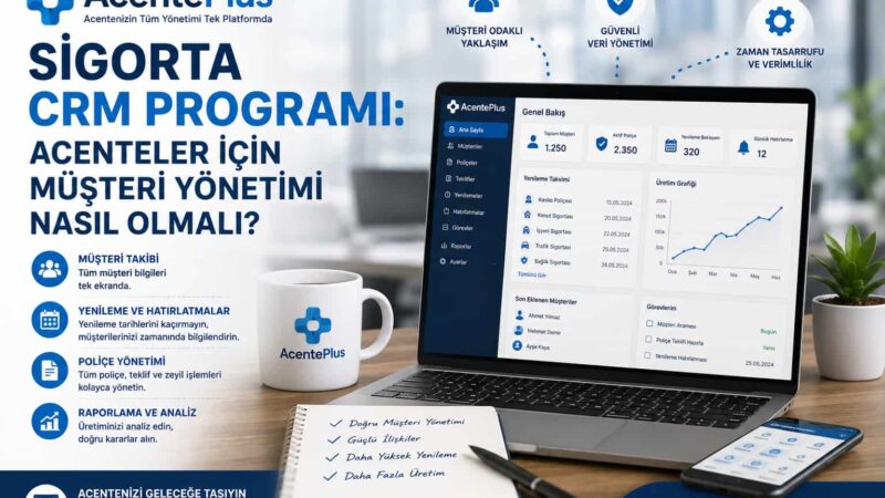 Sigorta CRM Programı